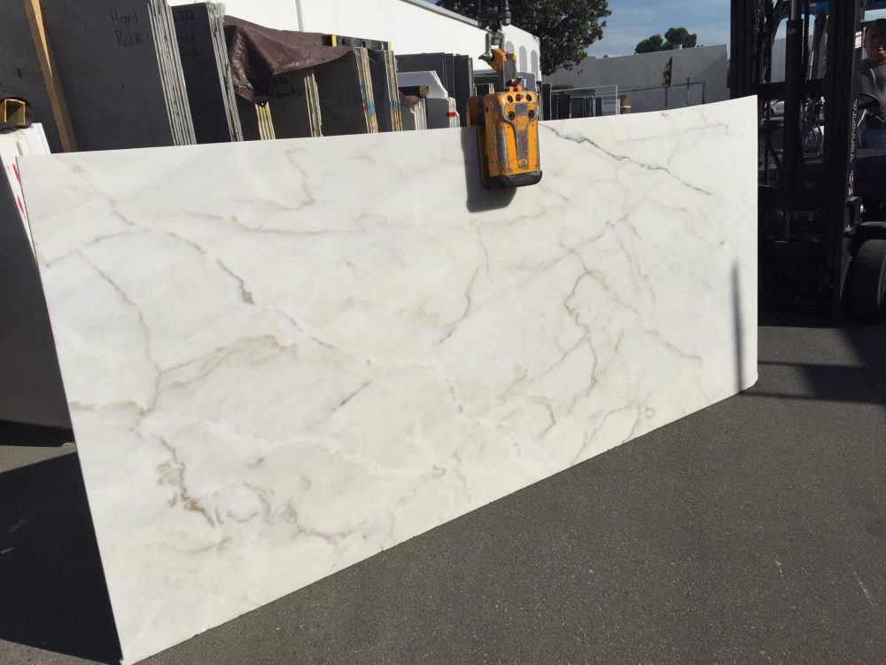 CALACATTA AEGEAN POLISHED MARBLE SLAB