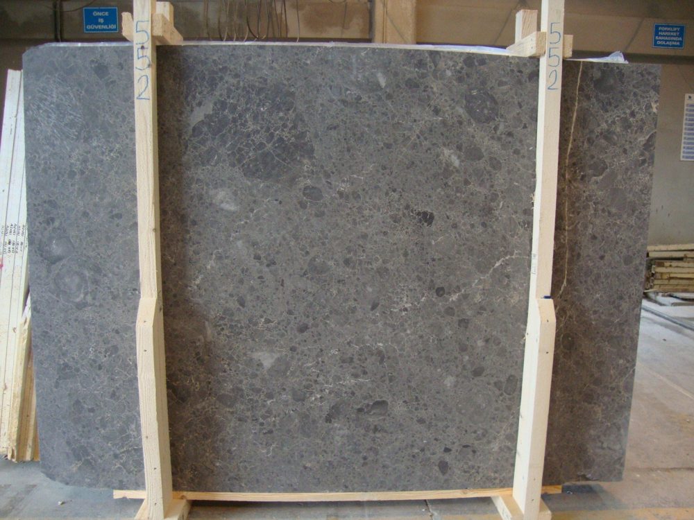SAVANNAH GREY HONED MARBLE SLAB