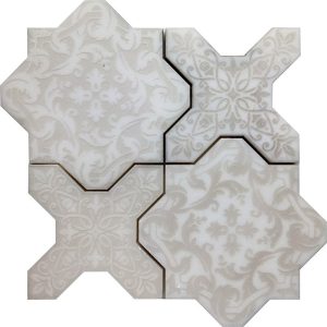 TS1402005  ANTICO STONE WATERJET MOSAIC