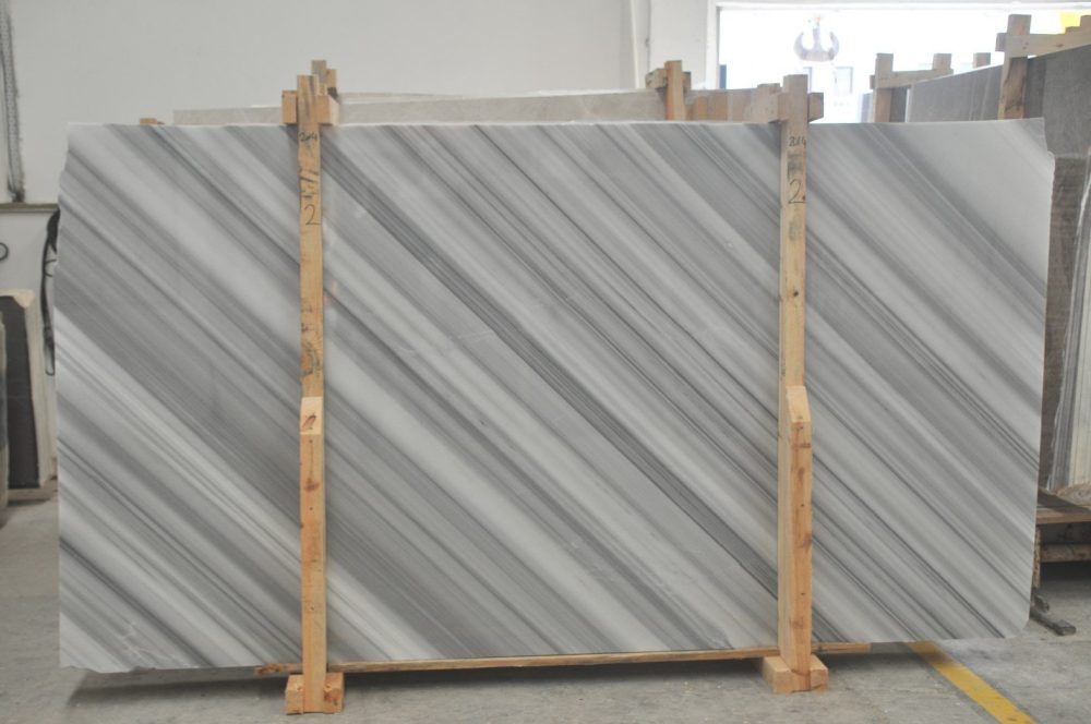ZEBRA DIAGONAL POLISHED MARBLE SLAB